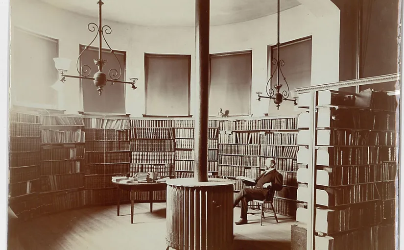 The Gettysburg Seminary Libraruy in Valentine Hall